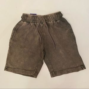 Bear Camp | Boys Charcoal Jogger Shorts | 2T